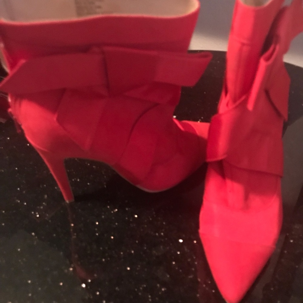 Red Fashion Booties